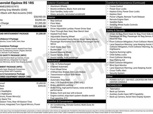 Used 2024 Chevrolet Equinox RS FWD image 34