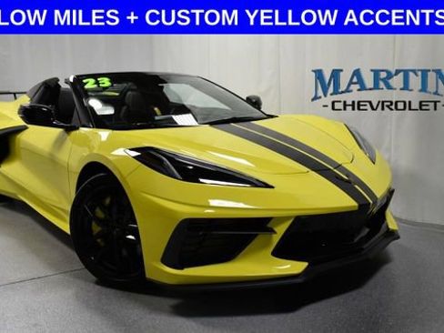 Certified 2023 Chevrolet Corvette Stingray Premium Conv w/ Z51 Performance Package RWD image 1