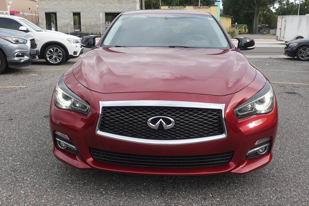 Used 2016 INFINITI Q50 3.0t Premium w/ 3.0T Premium Plus Package RWD image 3