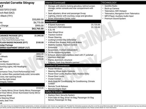 Used 2015 Chevrolet Corvette Stingray Coupe w/ ZF1 Appearance Package RWD image 38