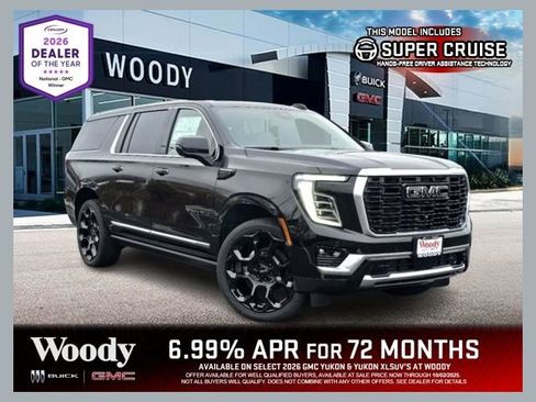 New 2026 GMC Yukon XL Denali w/ Denali Reserve Package AWD/4WD image 1