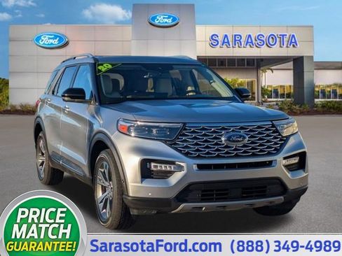 Used 2020 Ford Explorer Platinum w/ Premium Technology Package image 1