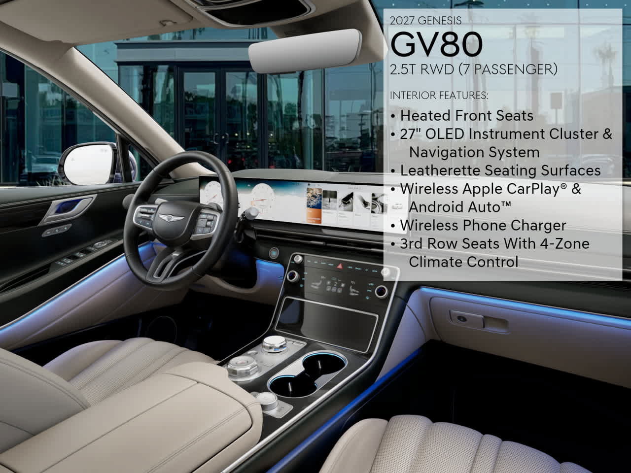 New 2027 Genesis GV80 2.5T RWD image 17