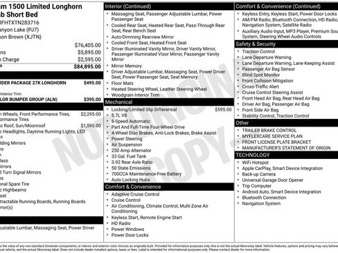 New 2026 RAM 1500 Limited AWD/4WD image 4