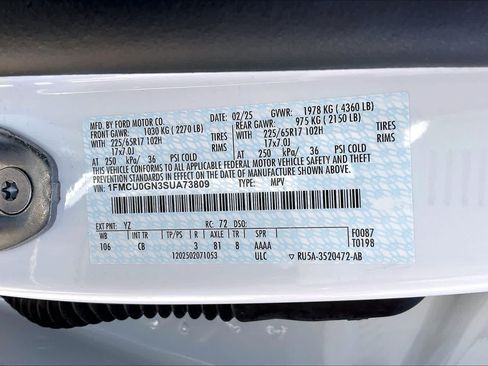 Used 2025 Ford Escape Active FWD image 31