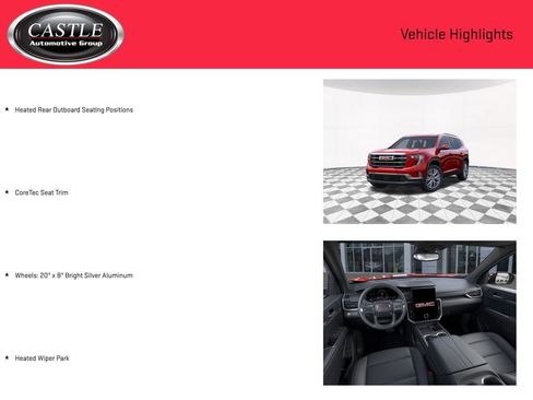 New 2025 GMC Acadia Elevation w/ Elevation Premium Package image 8