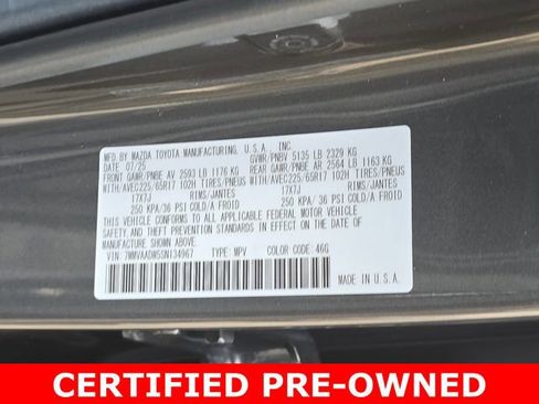 Certified 2025 MAZDA CX-50 AWD 2.5 Hybrid w/ Weather Package image 39