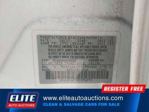 Used 2017 Nissan Sentra S FWD image 17