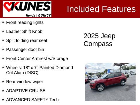 Used 2025 Jeep Compass Limited AWD/4WD image 3