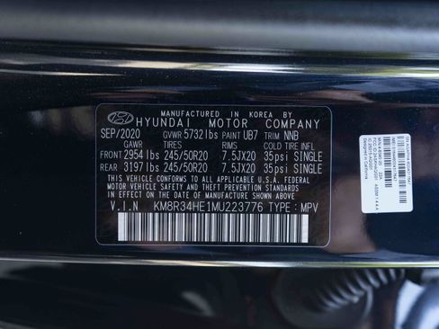 Used 2021 Hyundai Palisade SEL w/ Convenience Package FWD image 45