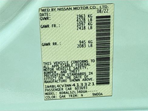 Used 2022 Nissan Altima 2.5 SR FWD image 30