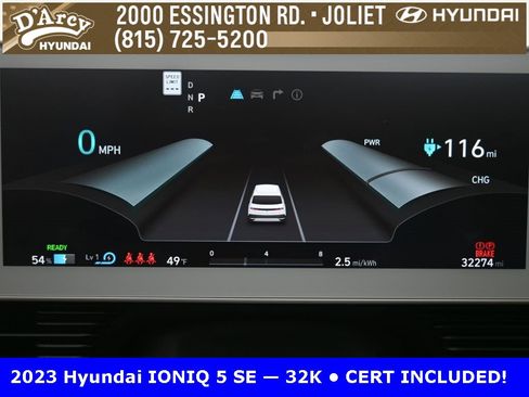 Certified 2023 Hyundai Ioniq 5 SE w/ Cargo Package image 9