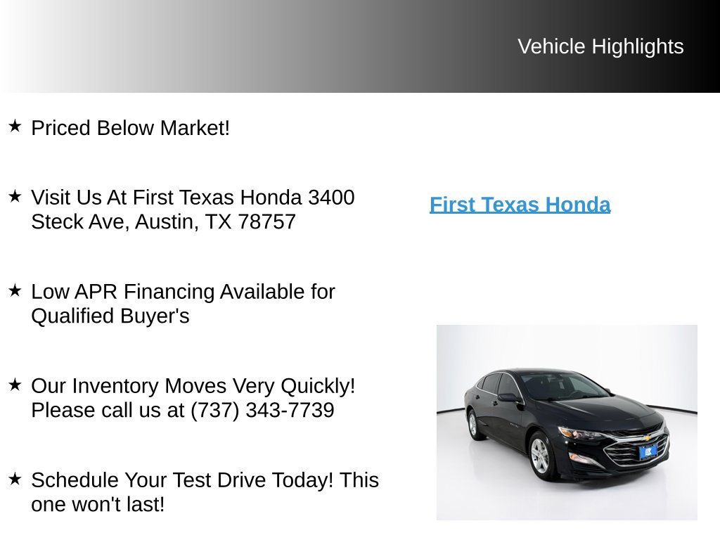 Used 2022 Chevrolet Malibu LS FWD image 9