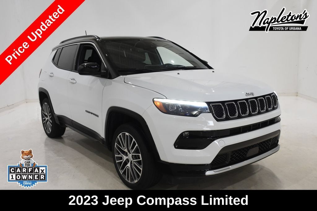 Used 2023 Jeep Compass Limited w/ Elite Group AWD/4WD image 1