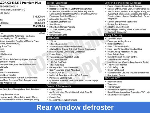 Used 2023 MAZDA CX-5 AWD 2.5 S w/ Premium Plus Pkg image 32