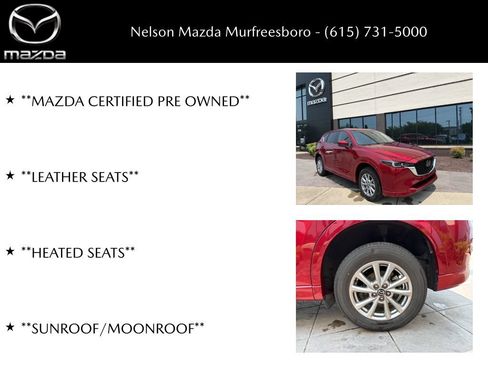 Certified 2025 MAZDA CX-5 AWD 2.5 S w/ Preferred Package image 41