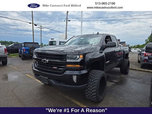 Used 2017 Chevrolet Silverado 1500 LT w/ Midnight Edition AWD/4WD image 1