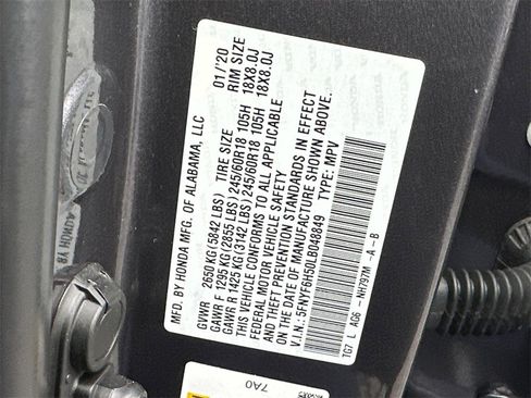 Used 2020 Honda Pilot EX-L image 38