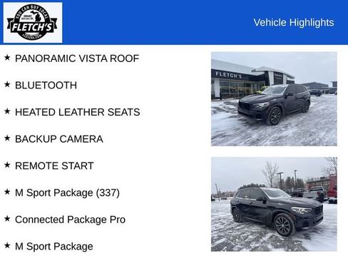 Used 2022 BMW X5 xDrive40i w/ M Sport Package image 2