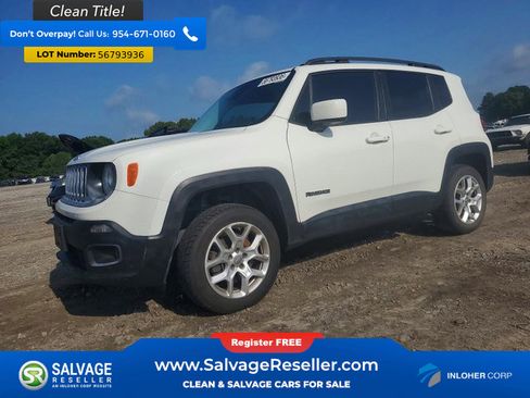 Used 2015 Jeep Renegade Latitude w/ Cold Weather Group AWD/4WD image 1