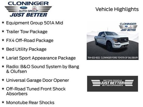 Used 2022 Ford F150 Lariat AWD/4WD image 3