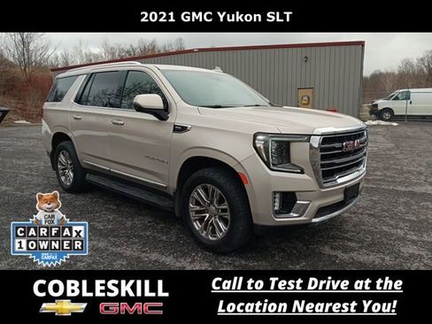 Used 2021 GMC Yukon SLT w/ SLT Luxury Package AWD/4WD image 1