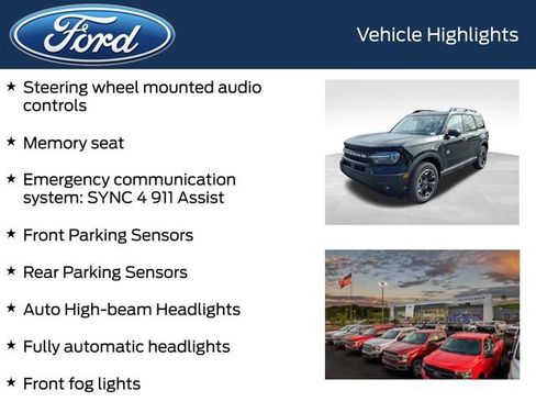 New 2025 Ford Bronco Sport Outer Banks w/ Outer Banks Tech Package+ AWD/4WD image 8