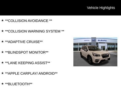 Used 2021 Subaru Forester Touring w/ Popular Package #2 AWD/4WD image 6