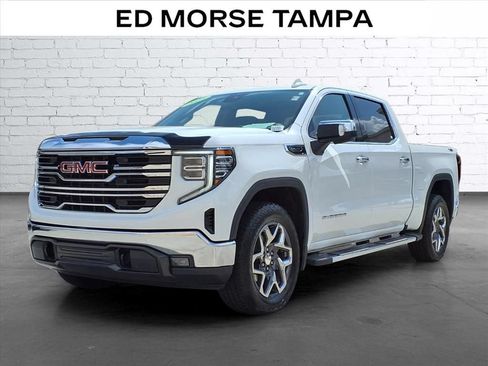 Used 2025 GMC Sierra 1500 SLT w/ SLT Premium Package AWD/4WD image 1