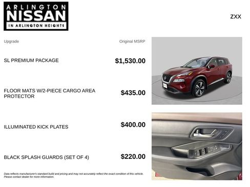Certified 2023 Nissan Rogue SL w/ SL Premium Package AWD/4WD image 4
