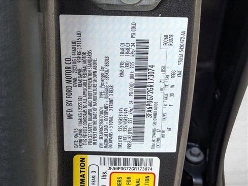 Used 2016 Ford Fusion S w/ Equipment Group 101A image 24