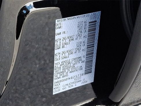 New 2026 Nissan Frontier SV w/ All-Weather Content Package image 21