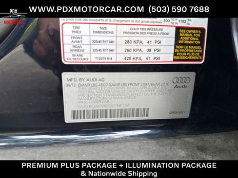 Used 2012 Audi A3 TDI Premium Plus FWD image 28
