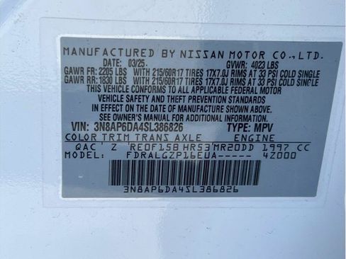 Used 2025 Nissan Kicks SR FWD image 22