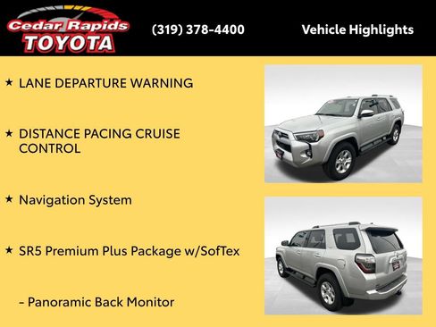 Certified 2022 Toyota 4Runner SR5 Premium w/ Moonroof Package AWD/4WD image 31