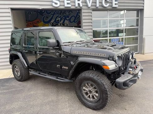 Used 2021 Jeep Wrangler Unlimited Rubicon w/ Trailer Tow Package AWD/4WD image 4