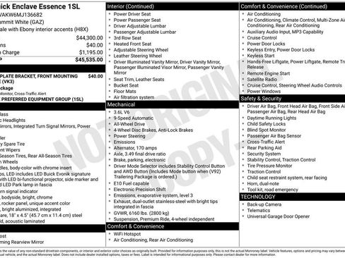 Used 2021 Buick Enclave Essence image 2