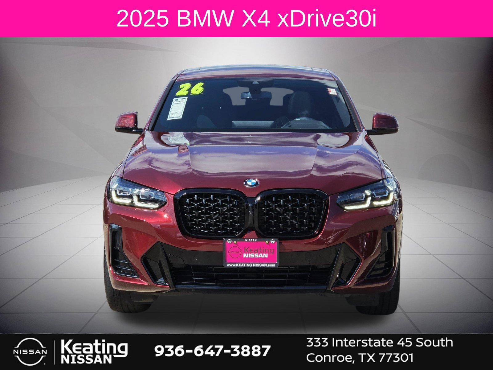 Used 2025 BMW X4 xDrive30i w/ Premium Package AWD/4WD image 2