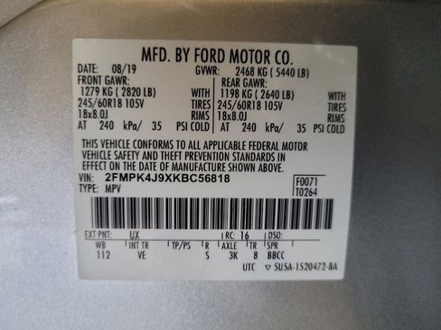 Used 2019 Ford Edge SEL w/ Equipment Group 201A AWD/4WD image 33