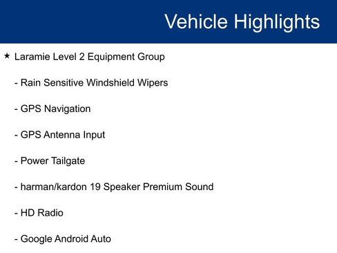 Used 2025 RAM 1500 Laramie w/ Night Edition image 24