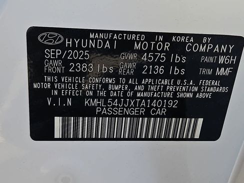 New 2026 Hyundai Sonata Limited image 21