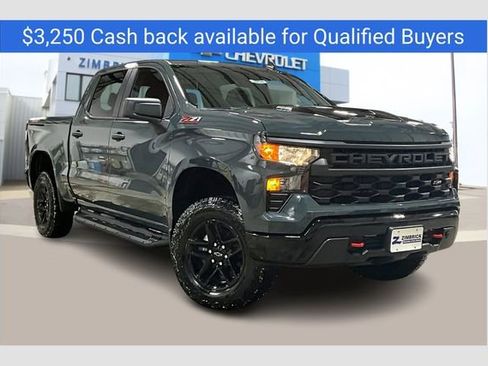New 2026 Chevrolet Silverado 1500 Custom Trail Boss AWD/4WD image 1