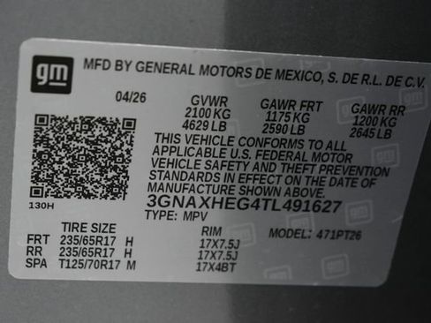 New 2026 Chevrolet Equinox LT w/ Convenience Package II FWD image 38