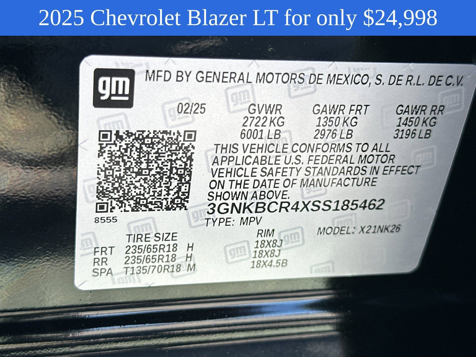 Used 2025 Chevrolet Blazer LT FWD image 29