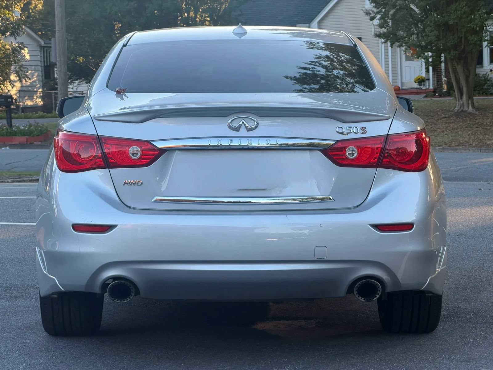 Used 2016 INFINITI Q50 Red Sport 400 AWD/4WD image 7