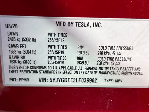Used 2020 Tesla Model Y Long Range AWD/4WD image 35