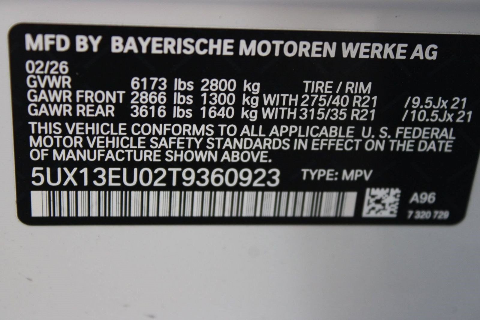 Used 2026 BMW X5 sDrive40i w/ M Sport Package RWD image 28