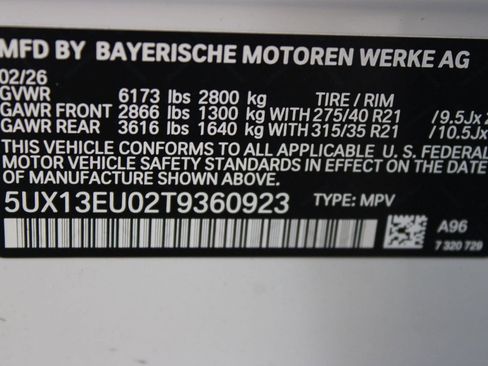 Used 2026 BMW X5 sDrive40i w/ M Sport Package RWD image 28