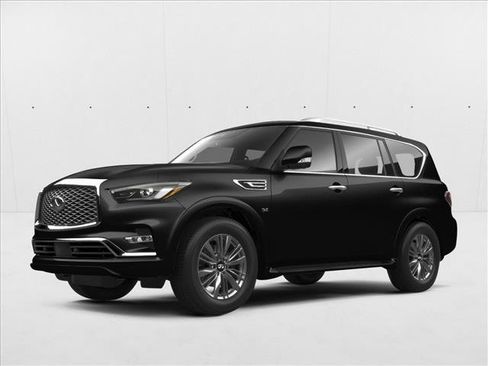 Used 2021 INFINITI QX80 Luxe w/ Cargo Package RWD image 1
