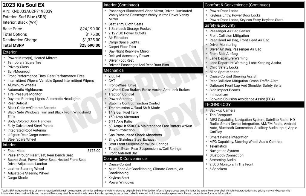 Used 2023 Kia Soul EX FWD image 19